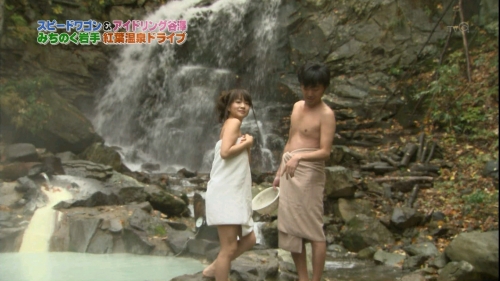 谷澤恵里香がアイドリングとしてテレビ番組で見せたGカップ巨乳おっぱいのエロ画像1